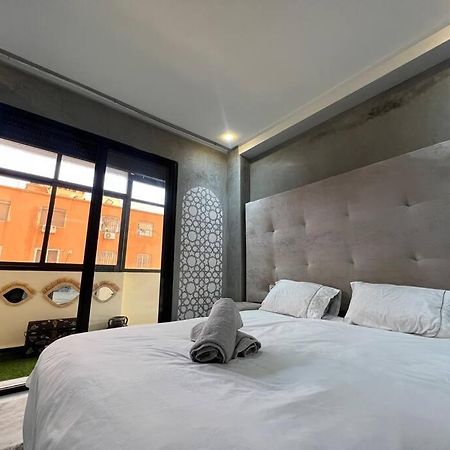 Appartement Bien Situe A Gueliz Marrakesh Eksteriør bilde