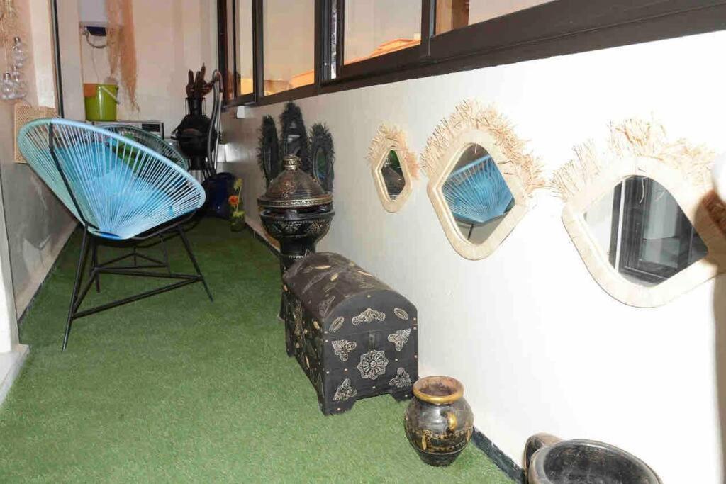 Appartement Bien Situe A Gueliz Marrakesh Eksteriør bilde