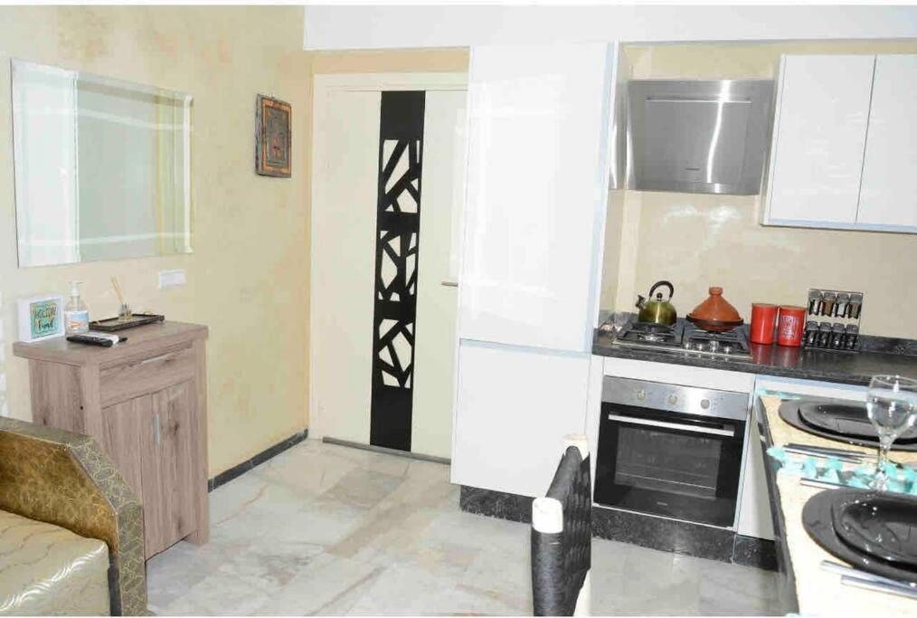 Appartement Bien Situe A Gueliz Marrakesh Eksteriør bilde